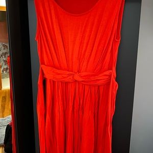 Womens jersey knit dress